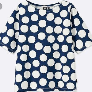 NWT marimekko polka dot shirt